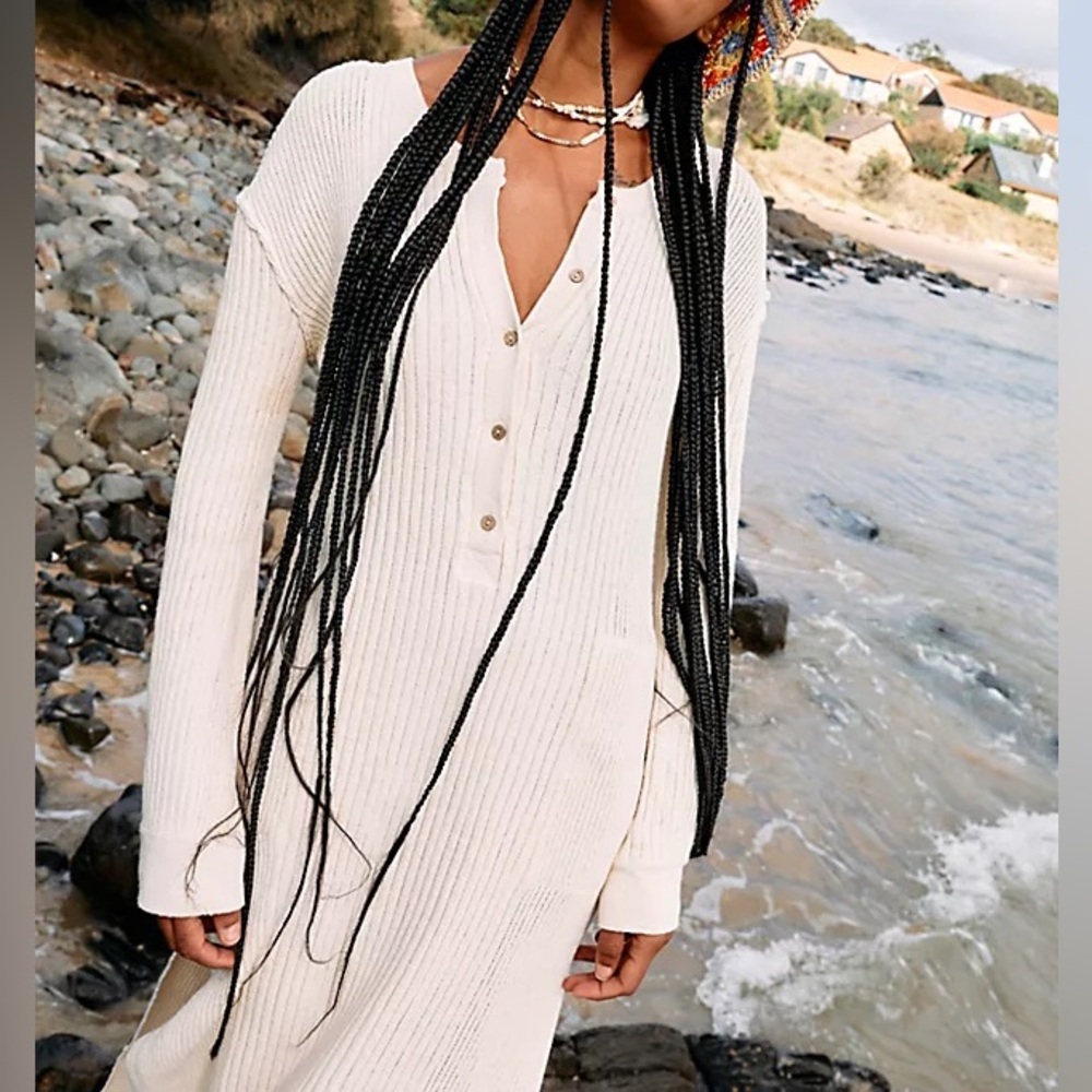 FP Beach Free People Free‎ Fall Sweater Maxi Dress